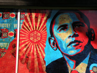 Obama mural
